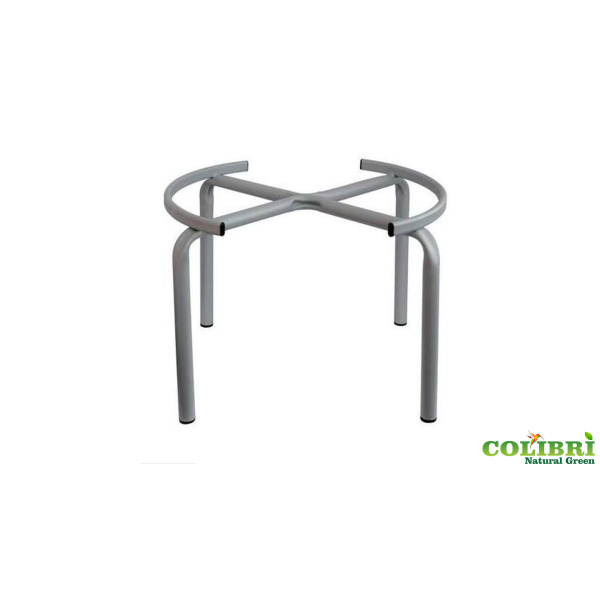 SUPPORTO CONTENITORE IN ACCIAIO INOX DA 100 LT